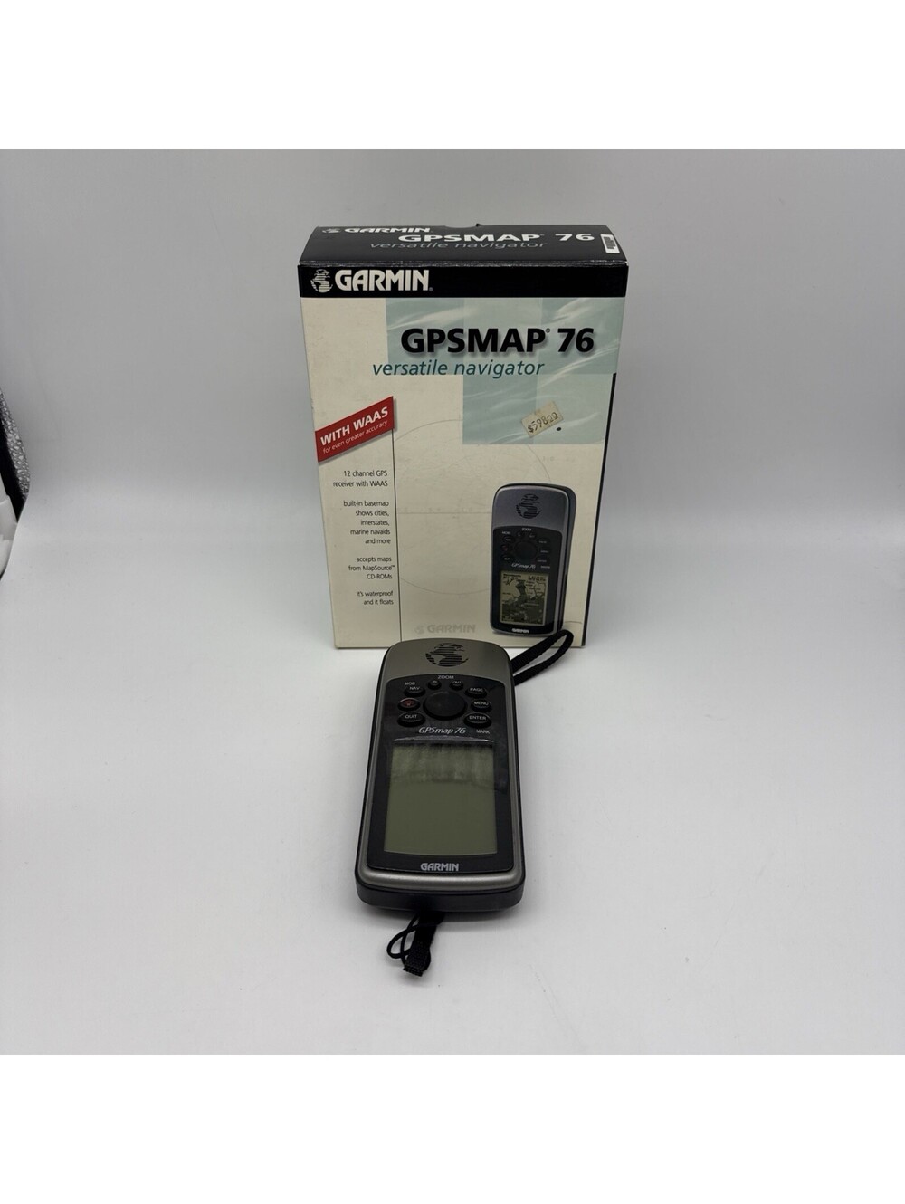 Garmin Gps map 76 Versatile Navigator Tested Working